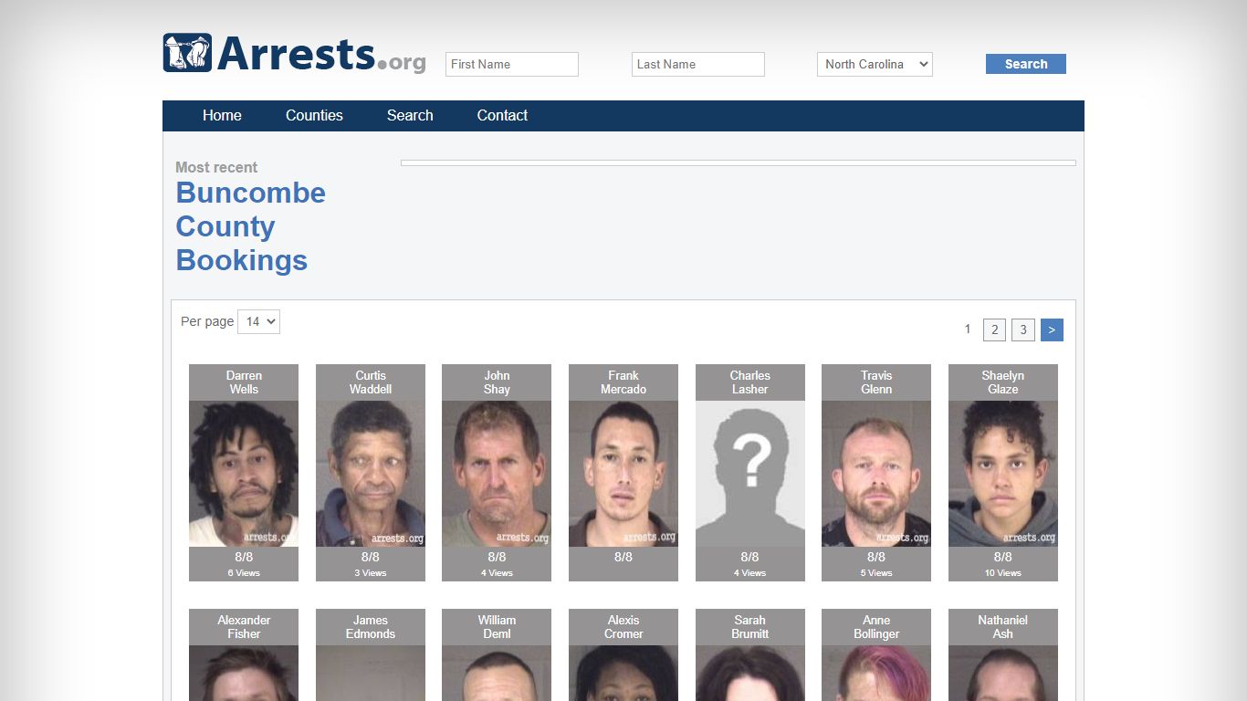 Buncombe County Arrests and Inmate Search